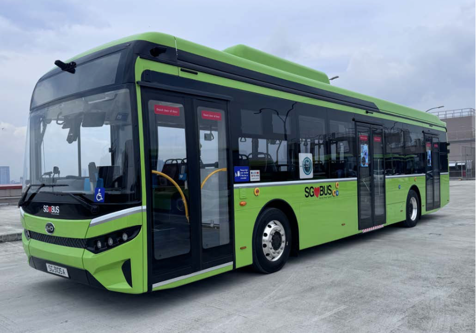 New Electric Bus Features at Sengkang West Bus Depot